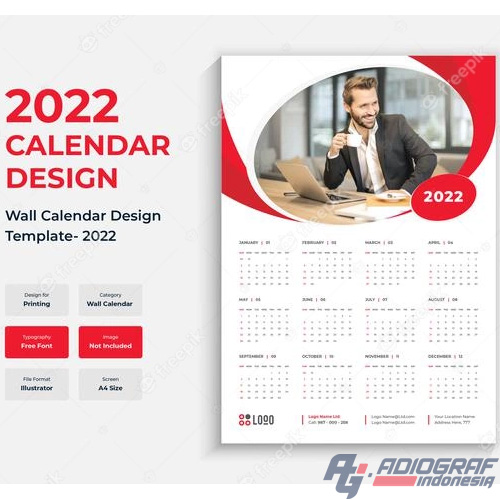 Jasa Desain Kalender 2022 Jakarta