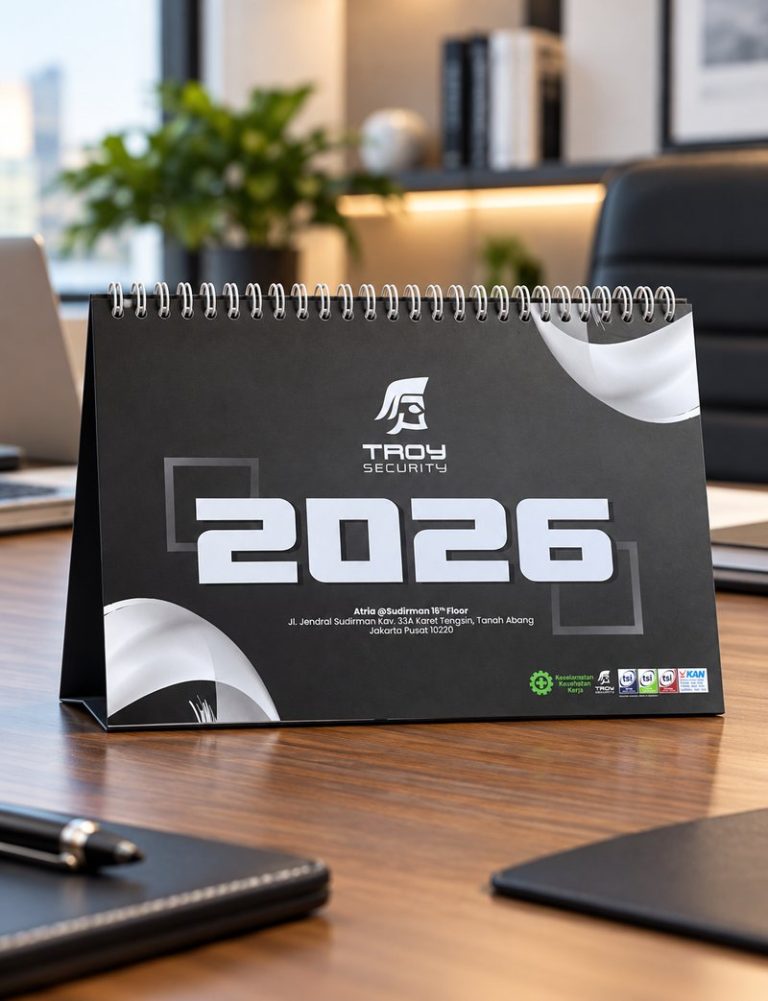 Kalender meja duduk A5 3