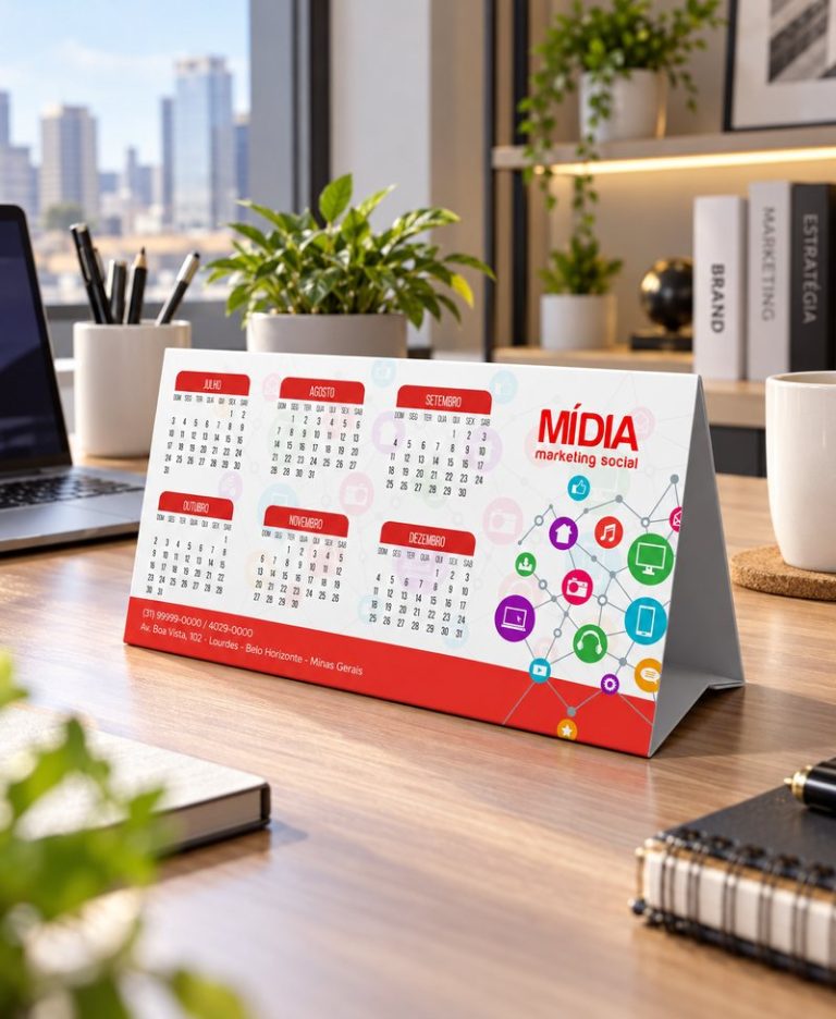 Kalender meja tripod 4