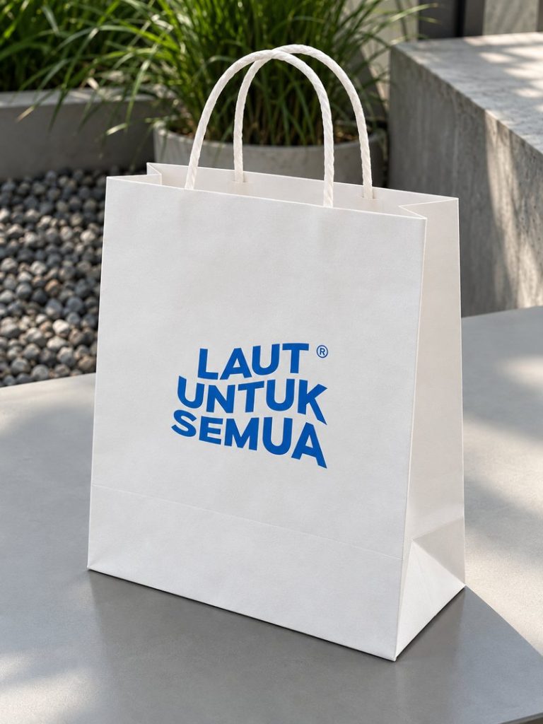 Paper bag event exhibition 1